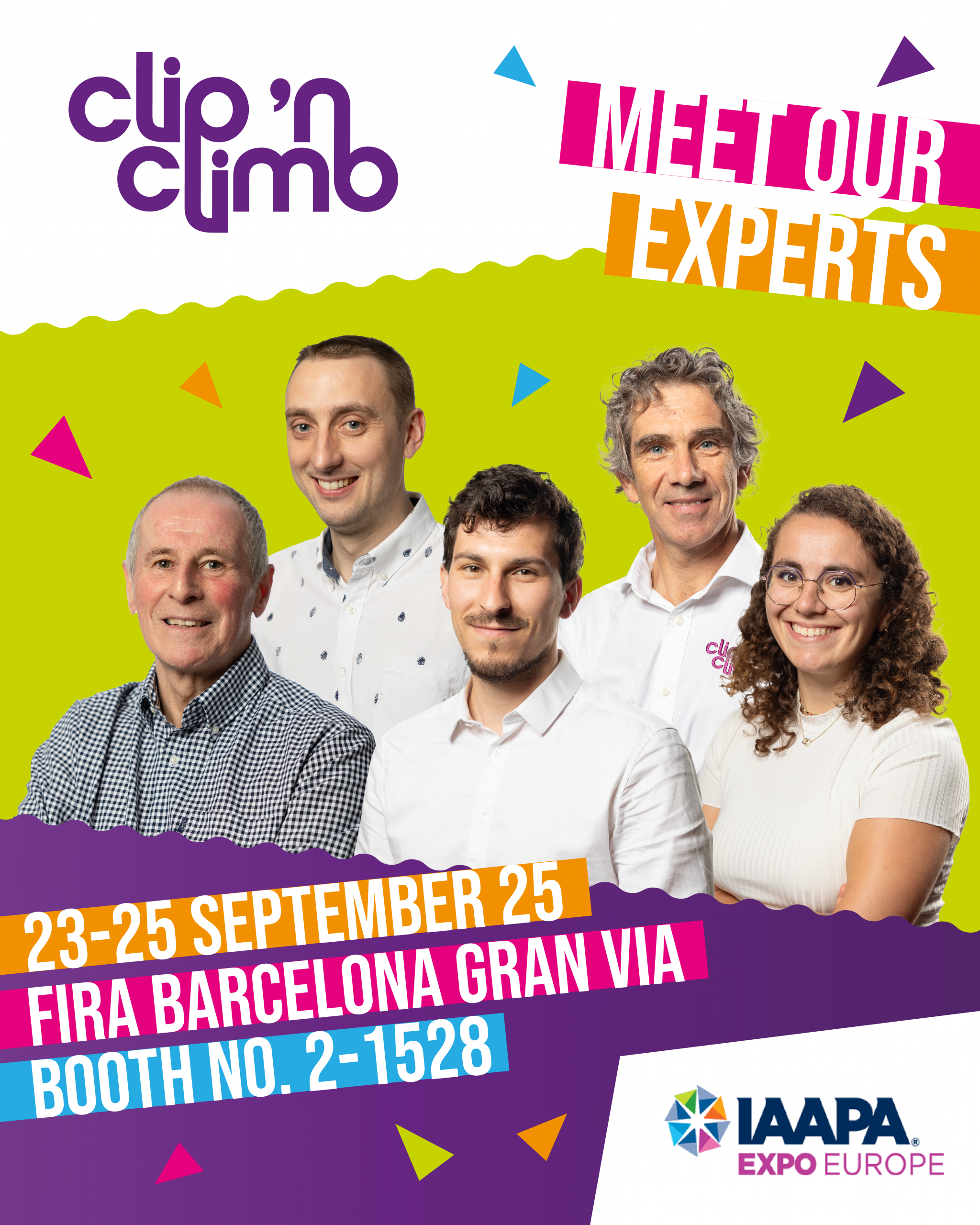 Clip 'n Climb - IAAPA Europe 2025